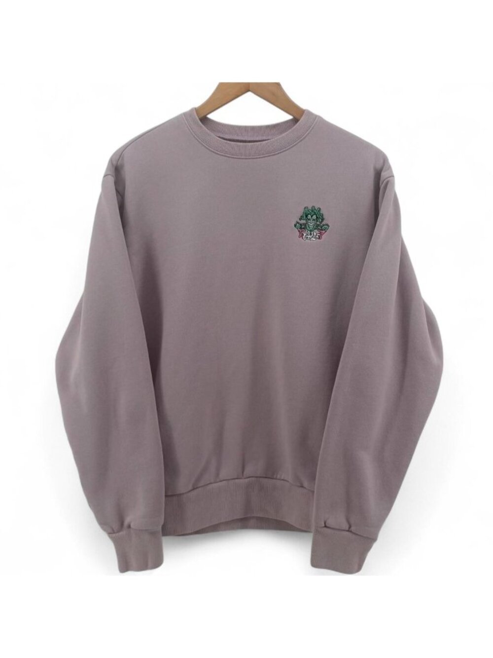 Tyler The Creator Golf Wang lavender purple jester crewneck sweatshirt